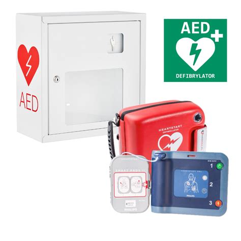 Zestaw Defibrylator Aed Philips Heartstart Frx Standard Szafka