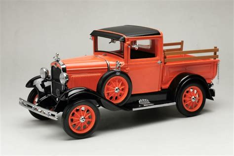 1931 Ford Model A Pick Up Pegex Orange Sun Star 6116 118 Scale