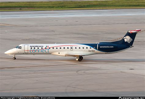 Xa Rac Aerom Xico Connect Embraer Erj Lr Photo By Flightline