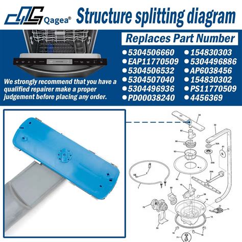 Frigidaire Professional Dishwasher Parts Diagram Guide