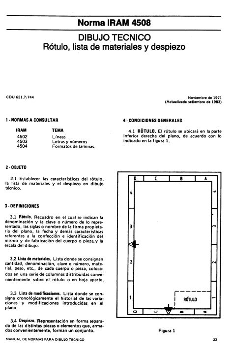 Iram Manual De Normas Para Dibujo Tecnico Pdf