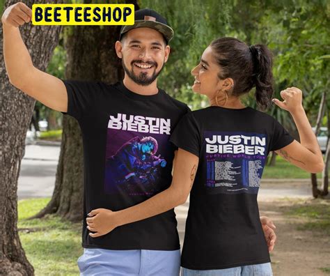 Justin Bieber World Tour Double Side Trending Unisex T Shirt