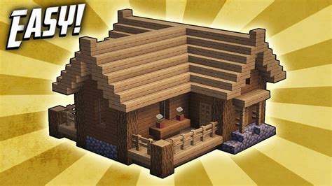 Minecraft How To Build A Small Survival Starter House Easy Tutorial | Images and Photos finder