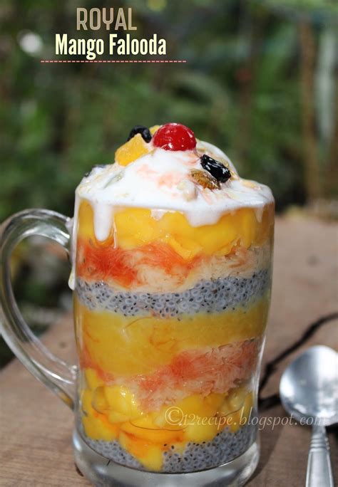 Royal Mango Falooda - Recipe Book