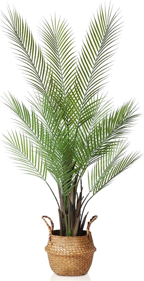 Kazeila Piante Finte Grandi Cm Areca Palma Piante Artificiali Da