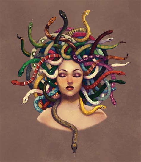 Rien De Plus Medusa Art Medusa Drawing Art