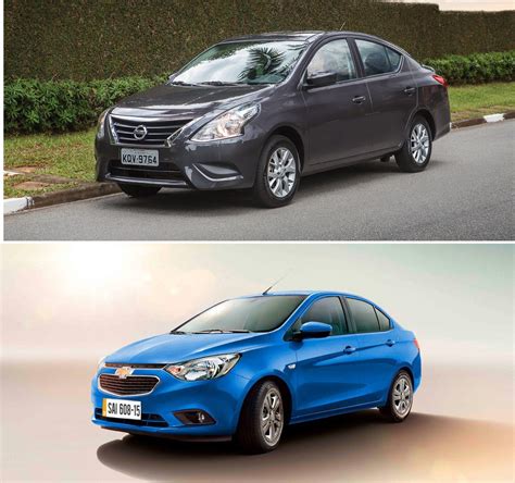 Chevrolet Aveo vs Nissan Versa Cuál es mejor