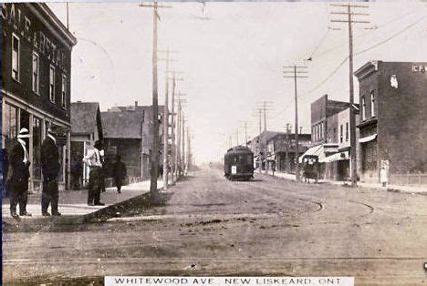 New Liskeard, Ontario 1915 | Street scenes, New liskeard, Real photos