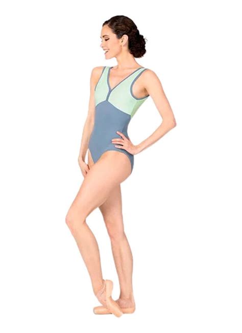 Mariia Me2102 V Neck Tank Leotard — Dancewear Corner