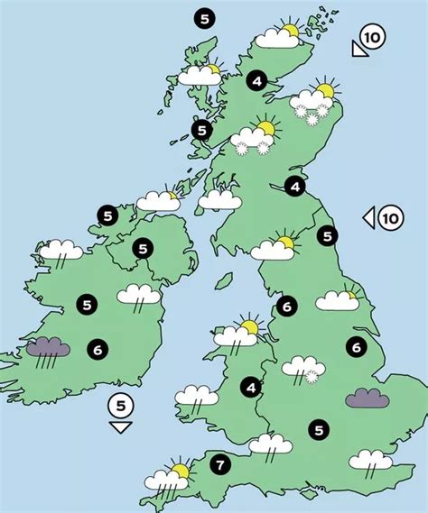 Scotland Weather Met Office Issue Warning For Snow And Sleet Showers