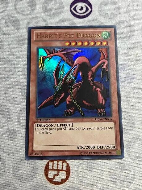 Harpie S Pet Dragon St Edition Lcjw En Ultra Rare Nm