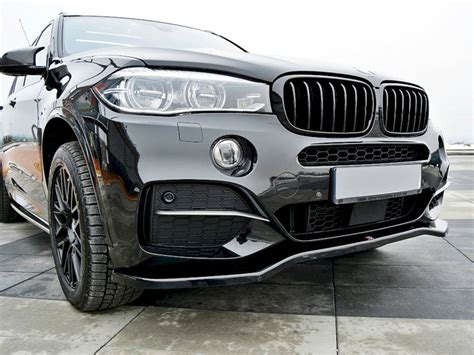 FRONT SPLITTER V 1 BMW X5 F15 M PACK Gloss Black Our Offer BMW X5