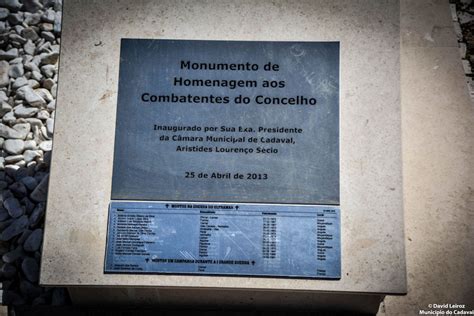 Concelho De Cadaval Monumentos Aos Combatentes E Campas