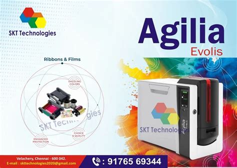 Evolis Pvc Corperate Id Card Printer Agilia At Rs Pvc Card