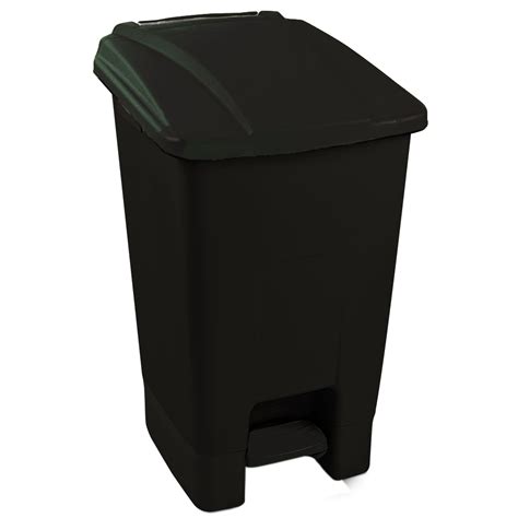 Бак для мусора с педалью Planet 70 л черный - черный in 2021 | Trash ...