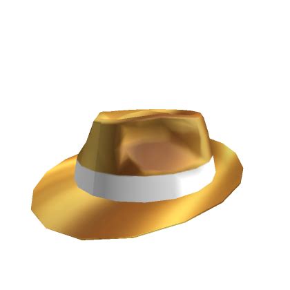 Golden Fedora Roblox Item Rolimon S