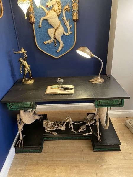 Dinosaur Desk Stage Prop From Globe Theatre Production Vinterior