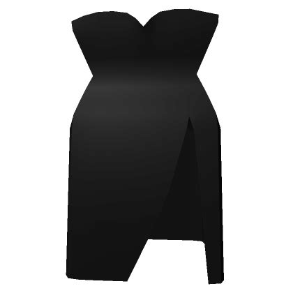 1 0 R6 Girl Black Dress With Slit Roblox Item Rolimon S