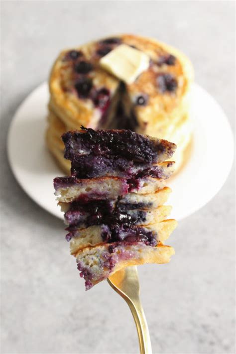 Blueberry Cardamom Pancakes Always Eat Dessert