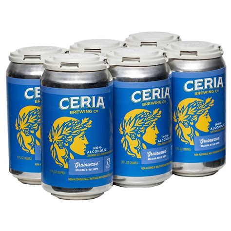 Ceria Brewing Co. White Ale Grainwave Belgian Style Hops Beer 12 oz Cans - Shop Beer & Wine at H-E-B