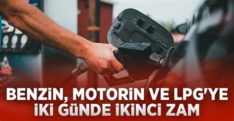 Benzin motorin ve LPG ye iki günde ikinci zam Çay Haber Rize haber