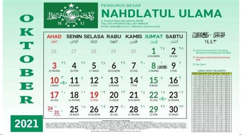 Jadwal Puasa Ayyamul Bidh Bulan Oktober 2021 Dilengkapi Bacaan Niat Dan