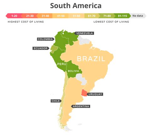 Cost Of Living Around The World In