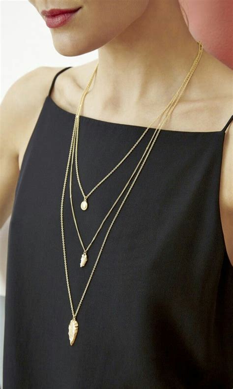 Layered Long Necklace Atelier Yuwa Ciao Jp