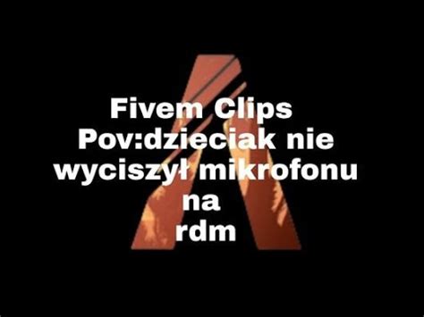 Dzieciak Zapomnia Wyciszy Mikrofonu Na Rdm Youtube