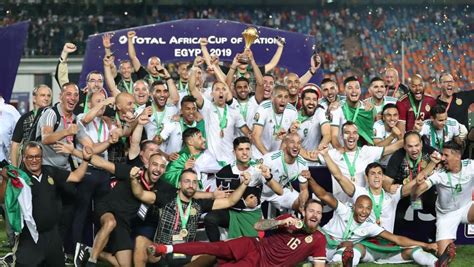 Can 2019 Lalgérie Championne Dafrique