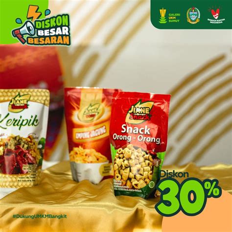 Jual Promo Emping Jagung Jiane Snack G G G Cemilan