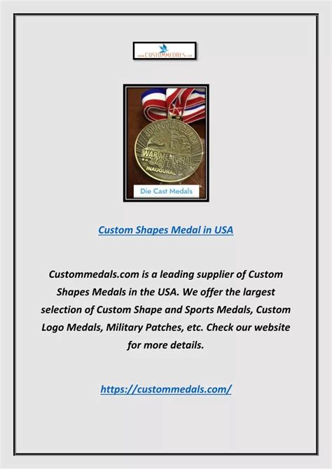 Ppt Custom Shapes Medal In Usa Powerpoint