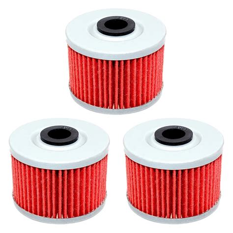 1 3 6pcs Motorcycle Engine Oil Filter For KAWASAKI KLX300R 1996 2008