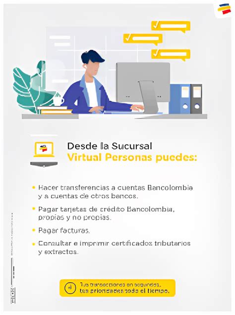 La Sucursal Virtual Personas De Bancolombia Accede A Todos Los