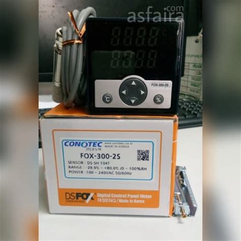 Jual Temperature Humidity Controller Conotec Fox 300 2s Jakarta Barat Asfaira Shop Tokopedia