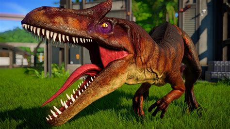 Allosaurus Vs Baryonyx Carnotaurus Ceratosaurus Jurassic World Evolution Youtube