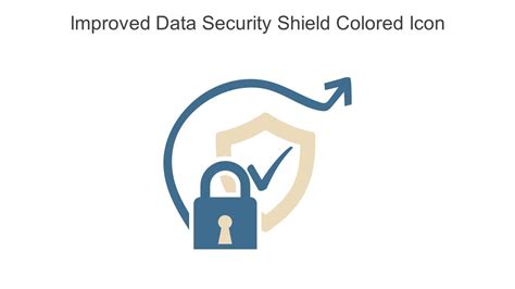 Improved Data Security Shield Colored Icon In Powerpoint Pptx Png And