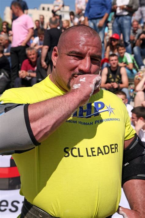 Strongman Champions League Stage Serbia Editorial Stock Photo Image