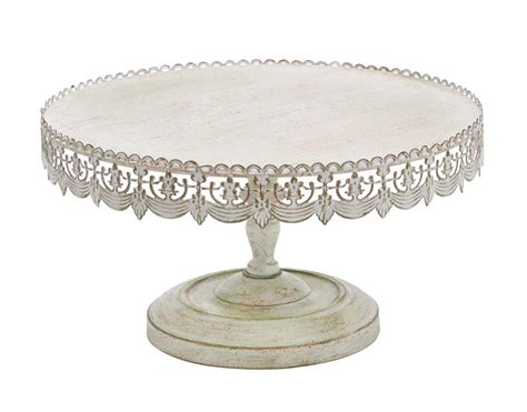 Scalloped Metal Cake Stand – E.T. Tobey Company