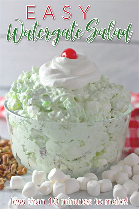 Easy Watergate Salad 5 Ingredients Kitchen Fun With My 3 Sons