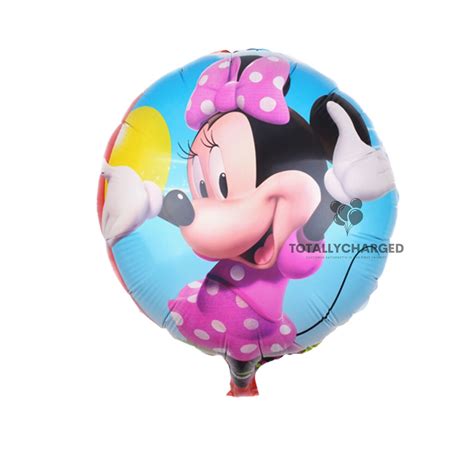 Party Mane Mickey Minnie Mouse Head Foil Balloon Cartoon Toy Inch