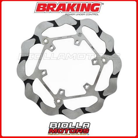 S34008 Disco Freno Anteriore Sx Braking Kawasaki Kx 250 2024 Wave Se