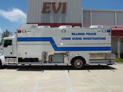 EVI Custom Crime Scene Units | Billings Police Department