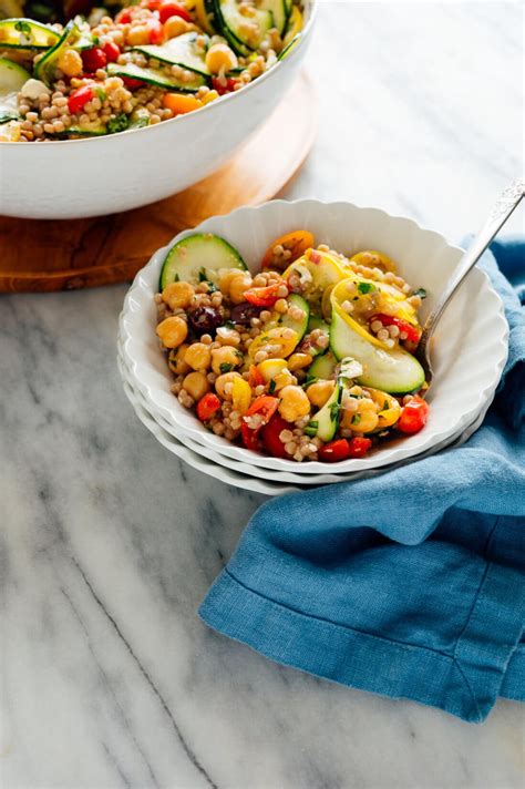 Mediterranean Couscous Salad Recipe Cookie And Kate