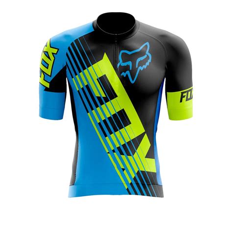 Camisa Fox Mtb Ciclismo Camiseta Para Ciclista Proteção UV UVB UVA