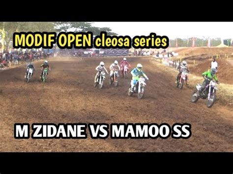 Balap Cleosa Series Kelas Bebek Modif Moto 1 Pertarungan M Zidane Vs