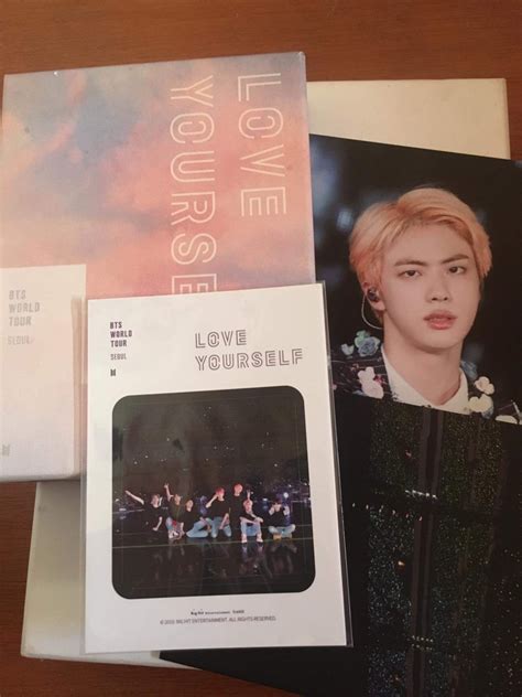 LY Seoul Dvd With Jin Poster On Carousell