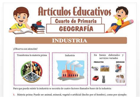 Geografía Para Cuarto de Primaria Articulos Educativos