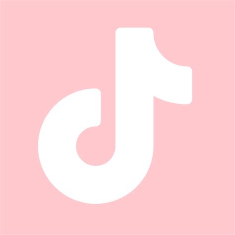 Pink Tiktok Icon Aesthetic Icons For Apps Pink Phone Ios App Icon