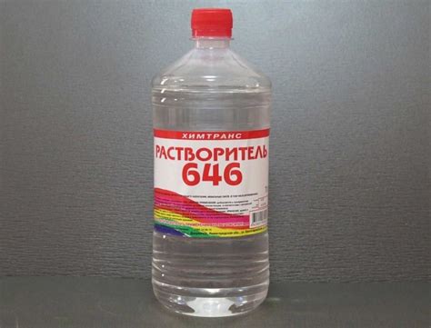 Растворитель 646: состав, технические характеристики, расход, чем ...